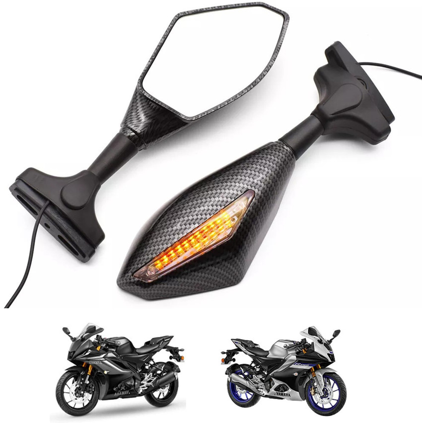 OBEROI S TRADERS R15 V4 M 360 Adjustable Rear View Carbon Mirror