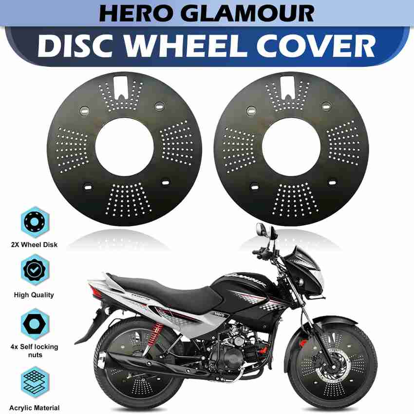 Otoroys 18 Inch 2pcs Acrylic PRO Disc Bike Wheel Cover For HERO GLAMOUR Bike Fairing Kit Price in India Buy Otoroys 18 Inch 2pcs Acrylic PRO Disc Bike Wheel Cover For