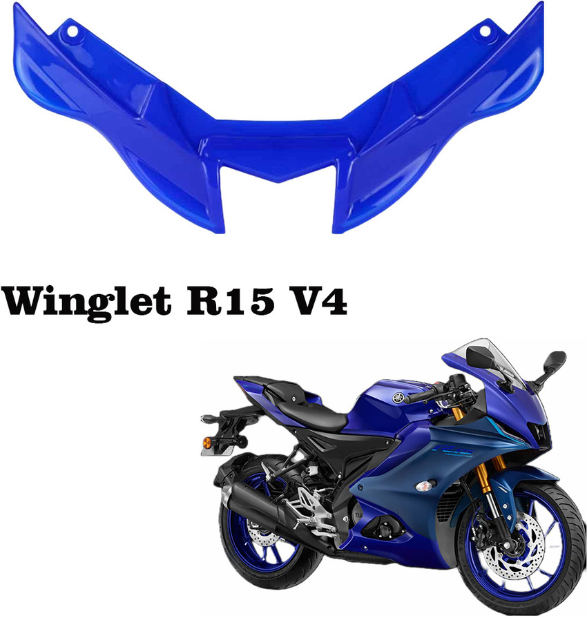 ZRIDE Fairing Winglet Spoiler For YAMAHA R15 V4 M Motorcycle Front Fairing Cover Blue Bike Fairing Kit Price in India Buy ZRIDE Fairing Winglet Spoiler For YAMAHA R15 V4 M Motorcycle Front Fairing