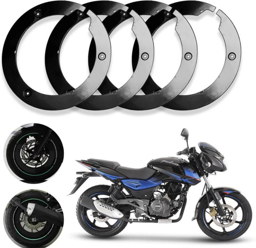 DAZZRIDE New PRO Disc Wheel Cover For Bajaj Pulsar 150 17 inch Front and rear Wheel cover Bike Fairing Kit Price in India Buy DAZZRIDE New PRO Disc Wheel Cover For Bajaj Pulsar 150 17 inch Front and r...