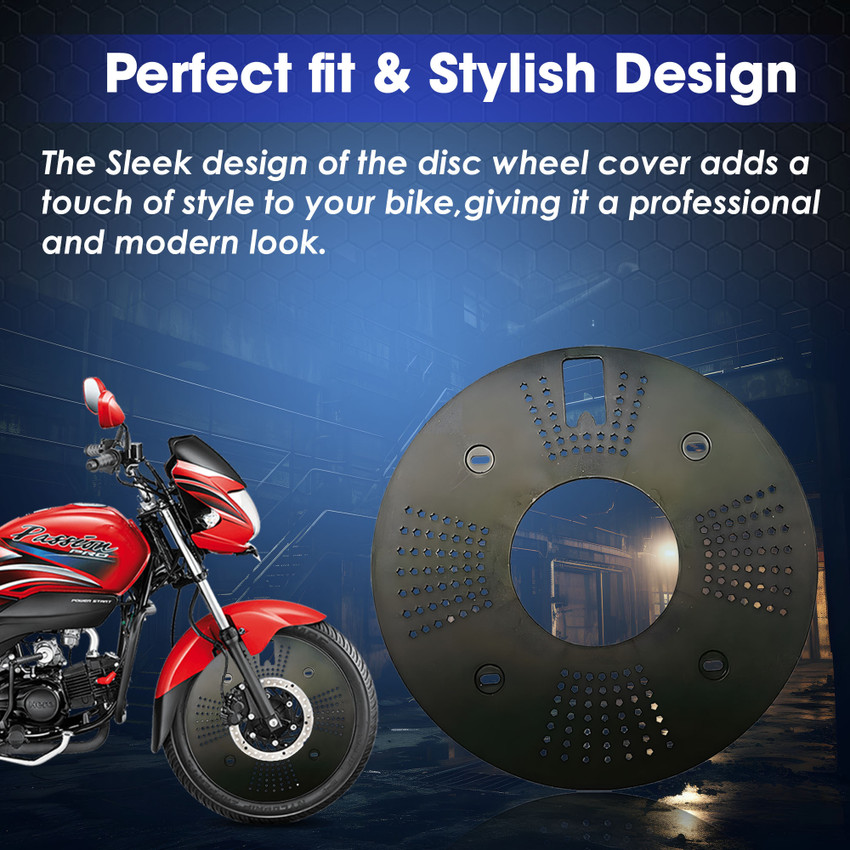 Otoroys 18 inch Acrylic PRO Disc Wheel Cover For Hero Passion Pro Set Of 2 Bike Fairing Kit Price in India Buy Otoroys 18 inch Acrylic PRO Disc Wheel Cover For
