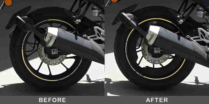 ASRYD 17 Inch PRO Disc Wheel Cover For Apache RTR 200 4V Front