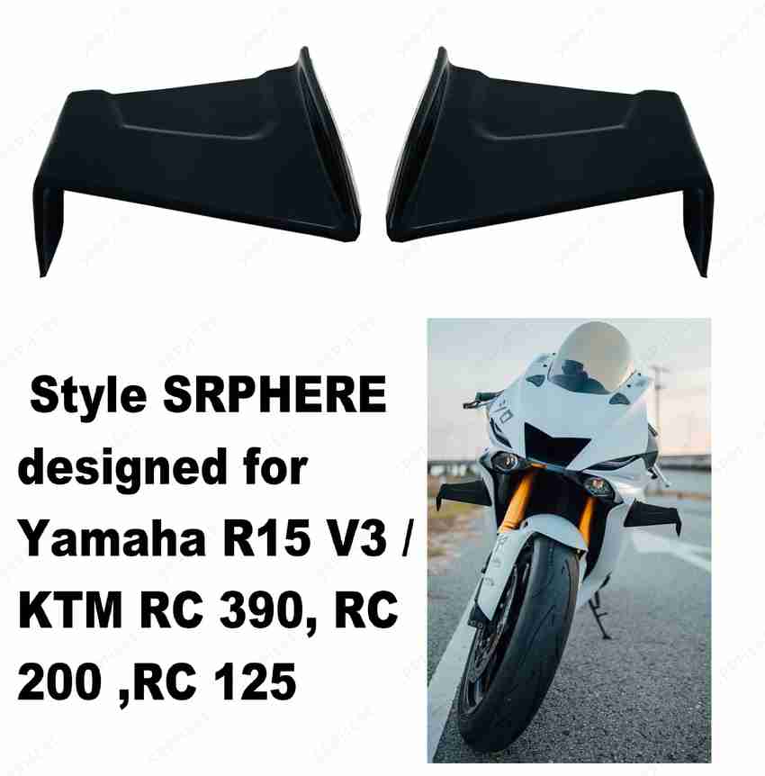Giinix GX wings Winglet black for Yamaha R15 V3 V4 KTM RC 390 RC 200 RC 125 Bike Fairing Kit Price in India Buy Giinix GX wings Winglet black for Yamaha R15 V3 V4 KTM RC 390 RC 200 RC 125 Bike Fairing...