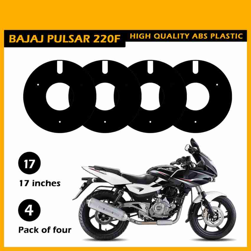 ASRYD 17 Inch 4pcs Acrylic PRO Disc Bike Wheel Cover For Bajaj