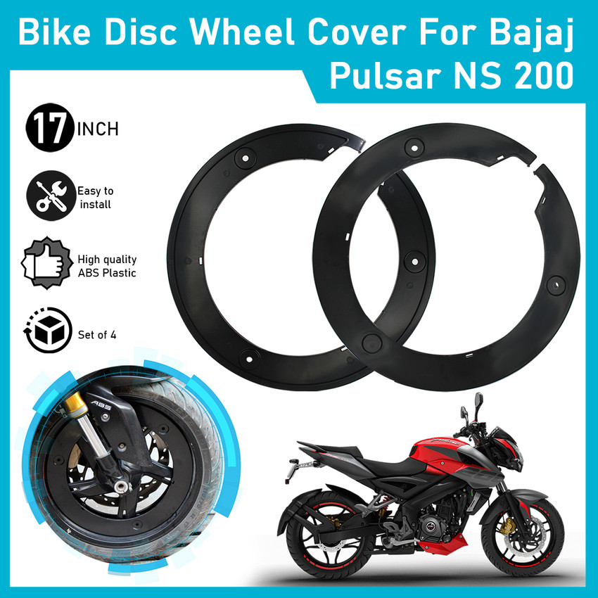 Atoray Bike Pro Disc Wheel Cover ABS Plastic for Bajaj Pulsar NS