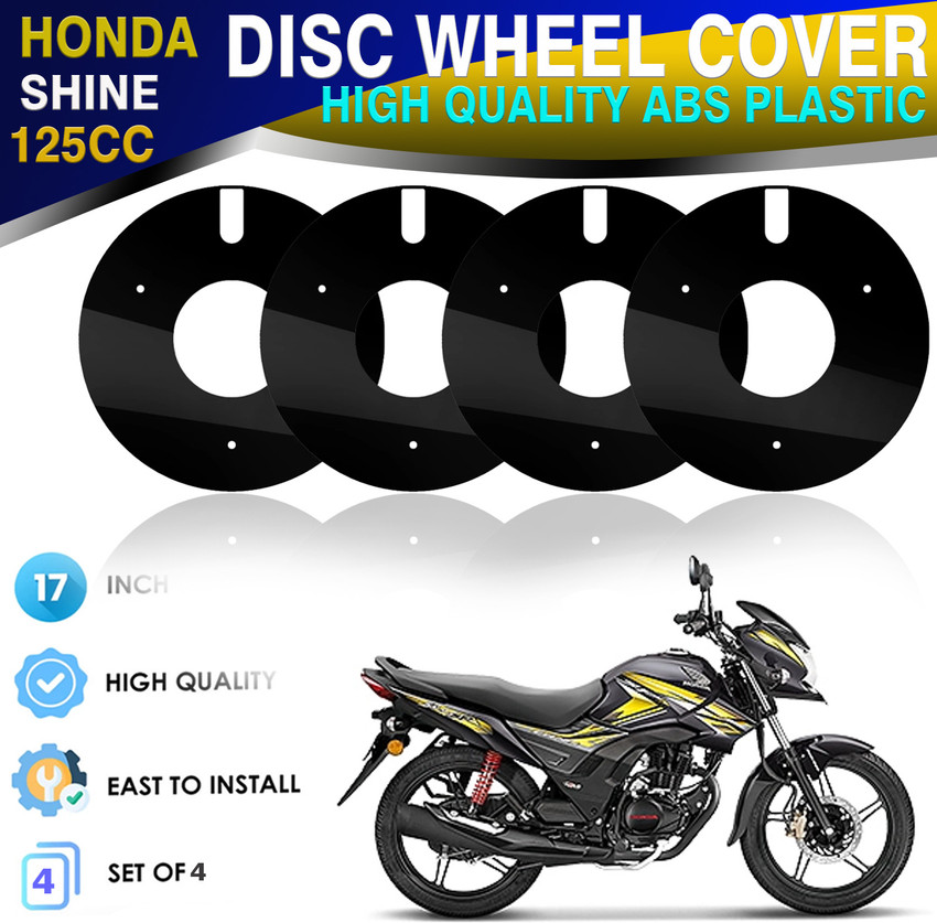 ASRYD 17 Inch Half Cut 4 Pcs Acrylic PRO Disc Bike Wheel Cover For Honda Shine Bike Fairing Kit Price in India Buy ASRYD 17 Inch Half Cut 4 Pcs Acrylic