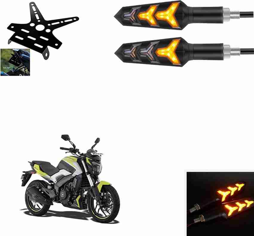 Vagary Bike Running Indicator With Number Plate Holder Tail Tidy Bajaj Dominar 250 Bike Fairing Kit Price in India Buy Vagary Bike Running Indicator With Number Plate Holder Tail Tidy Bajaj Dominar 25...