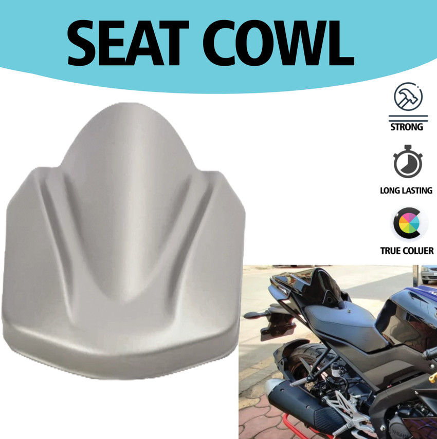 ASRYD Seat Cowl Pilluion Seat Cover for Single Seat for Yamaha R15 V3 Gloss Silver Bike Fairing Kit Price in India Buy ASRYD Seat Cowl Pilluion Seat Cover for Single Seat