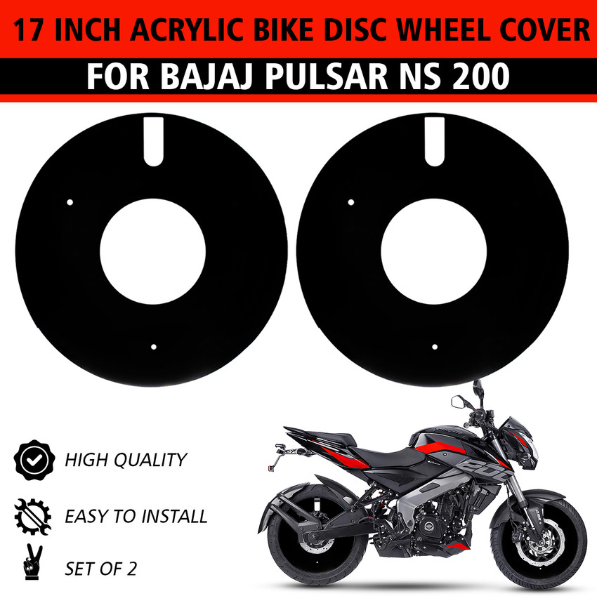 Atoray Pro Disc Wheel Cover 17 Inch Motorcycle Wheels Pack of 2
