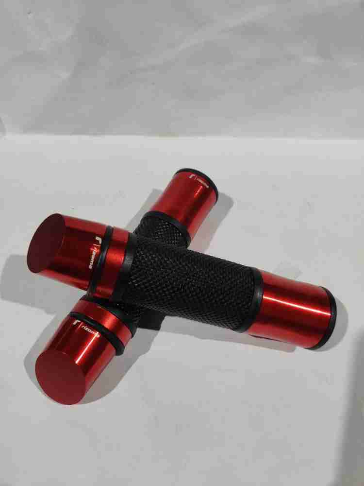 GRIP LIGHT HANDLE GRIP RIZOMA HEAVY WEIGHT RED 1 SET FOR ALL BIKE AND SCOOTY Handle Bar Grip For Universal For Bike Universal For Bike Price in India Buy GRIP LIGHT