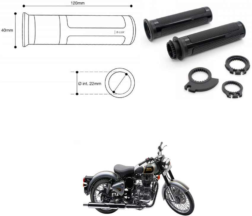 Royal enfield handle grip old model sale