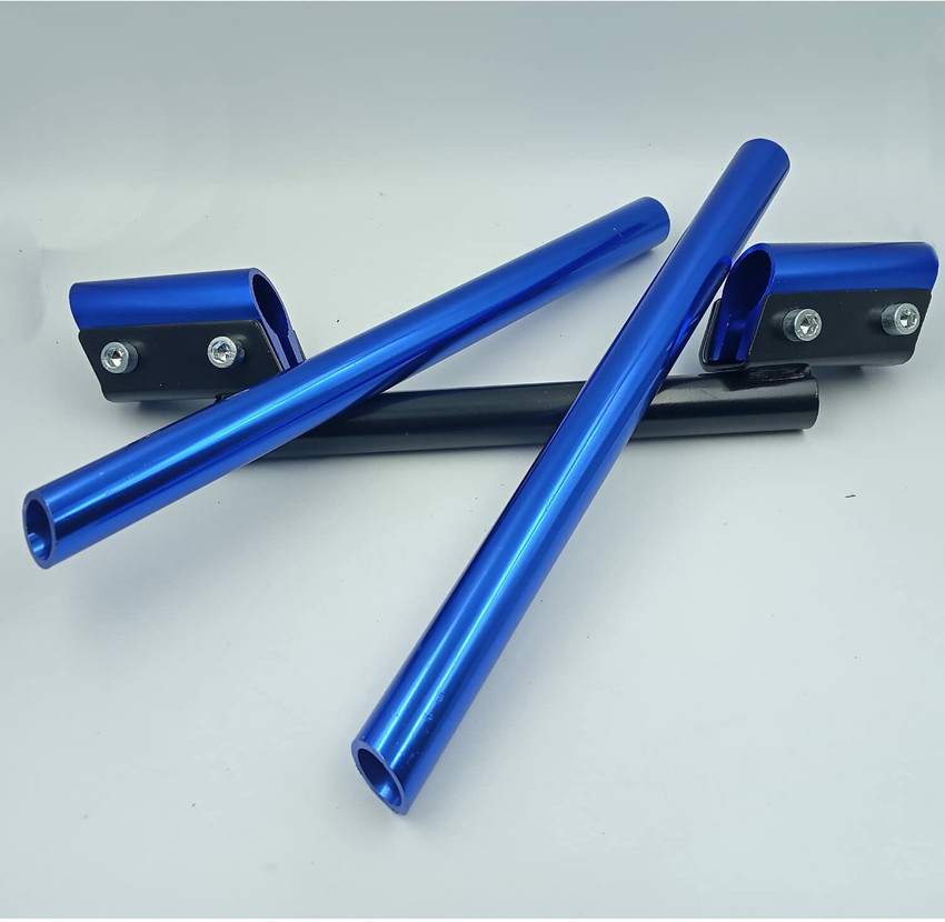 LOVMOTO Handlebar Blue Universal For Bike Handle Bar Blue Clip