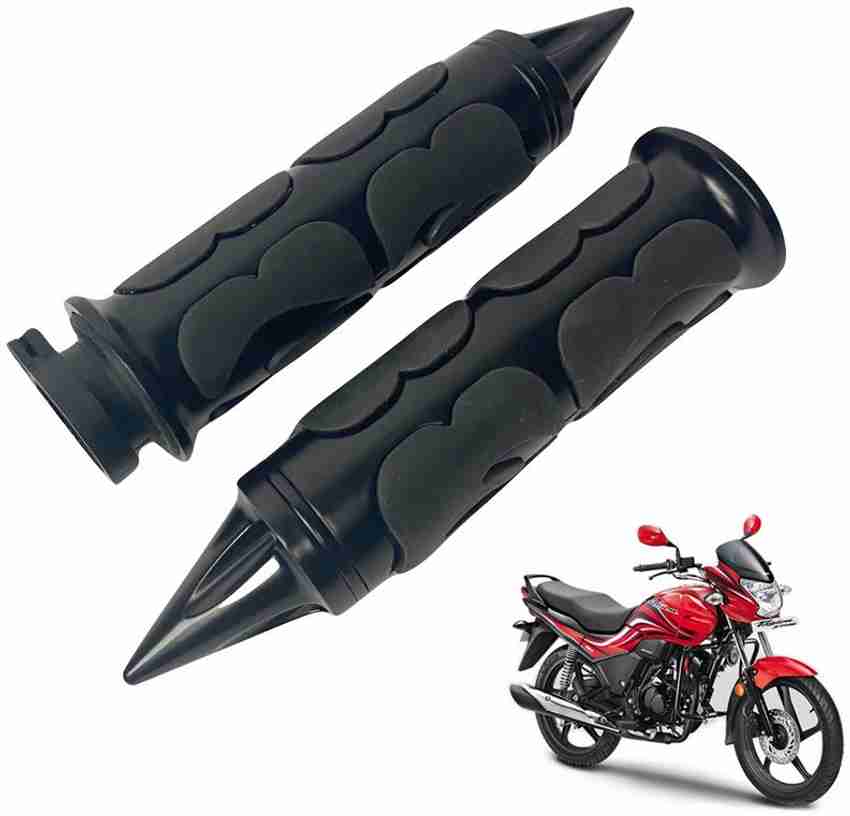 Dhe Best Bike Stylish Rubber Handlebar Black For Hero Passion