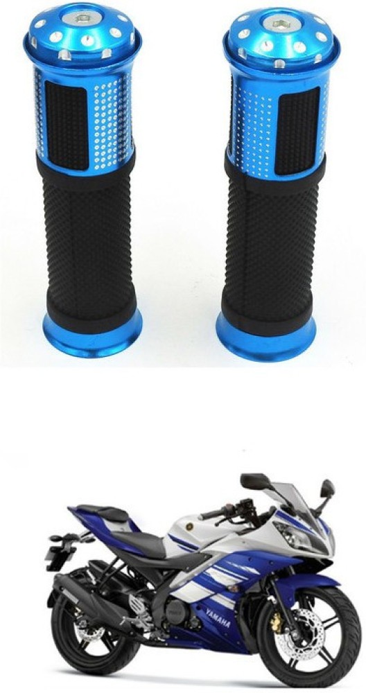 PRTEK Motorcycle Rubber Hand Grip For 7/8