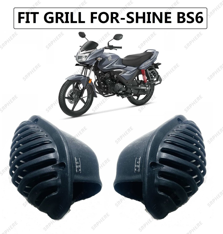 SRPHERE SHINE BS6 FULL KIT GRILL COMPLETE SET PLASTIC PC 6 Bike