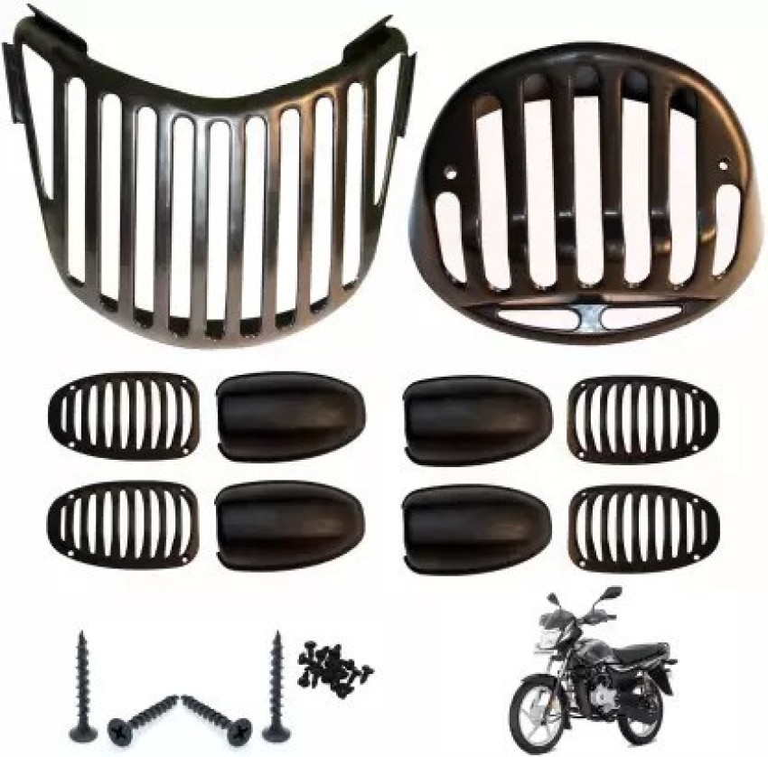 CADEAU Platina Old New Model Bike Grill Set of 6 Pc Bike