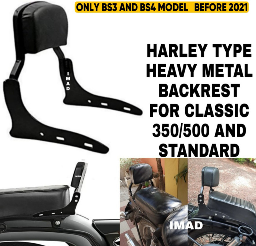 royal enfield standard 350 backrest