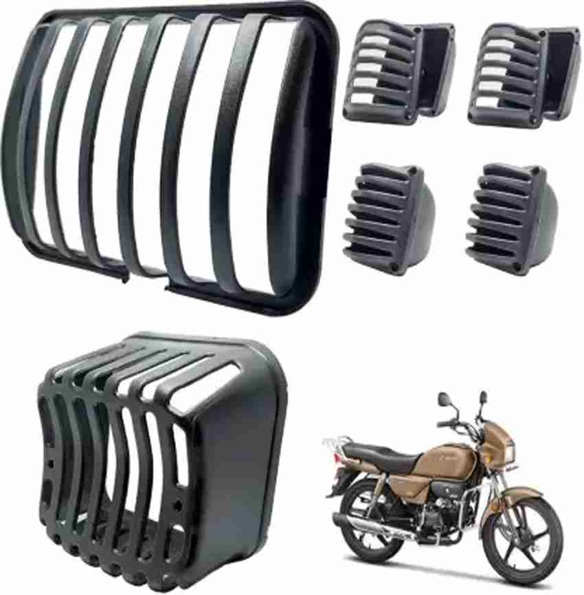 Muttfy Accessories Modified for Hero Splendor pro Set Of 6 Bike Headlight Grill Price in India Buy Muttfy Accessories Modified for Hero Splendor pro Set Of 6 Bike Headlight Grill online
