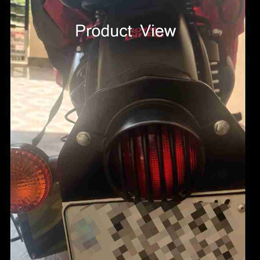Ramanta Metal Bullet Tail Light Grill for Royal Enfield Bullet Classic 350 500 1 Pc Tail Light Grill Black with Cap Bike Headlight Grill Price in India Buy Ramanta Metal