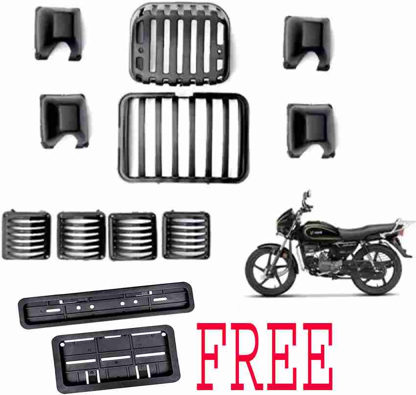 wrrphy Hero Splendor i3S All Bike Headlight Grill Price in