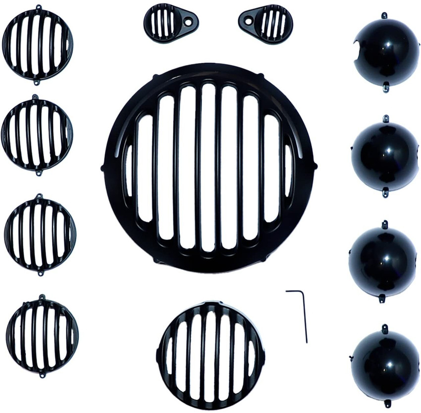 Headlight set for bike top