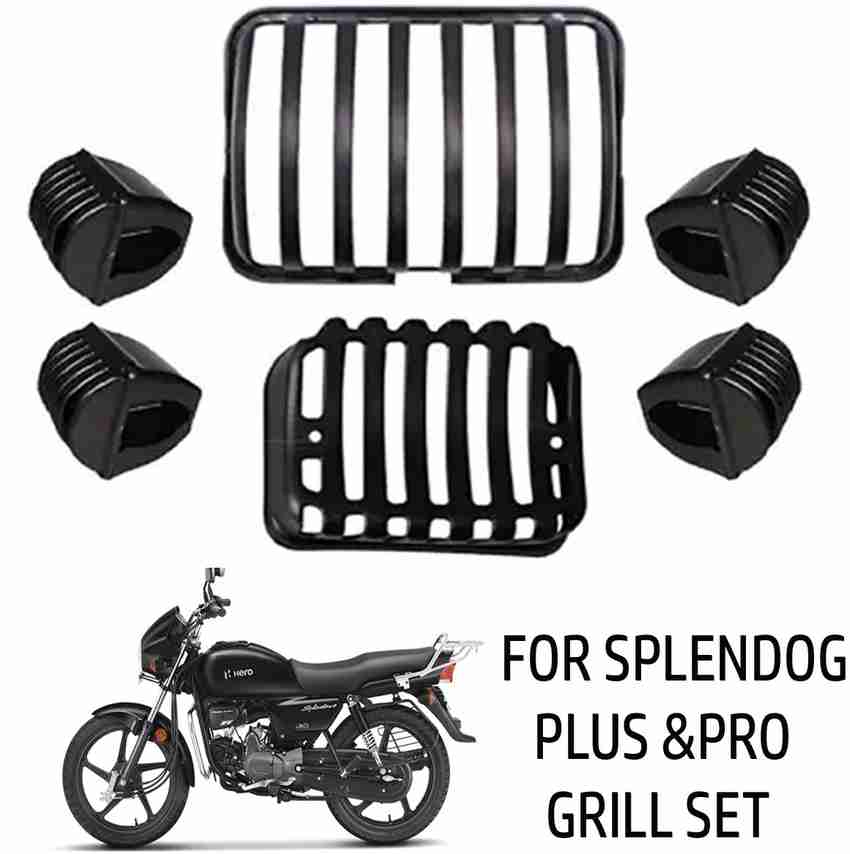 wrrphy Number Plate Hero Super Splendor Bike Headlight Grill Price
