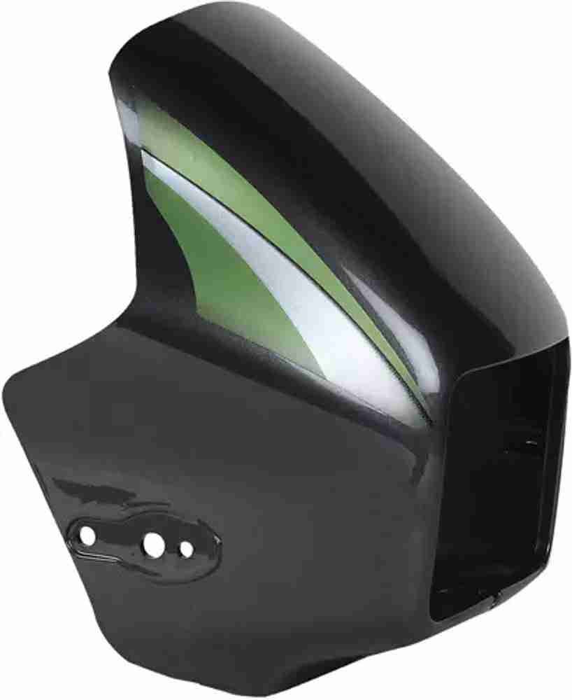 plutoauto Original Headlight Visor For Hero Splendor Plus Black