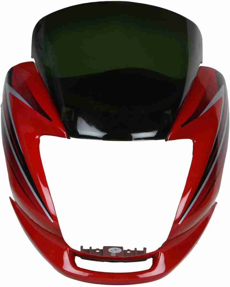 DIVINE Head Light Visor Passion PRO Digital Sports RED Bike