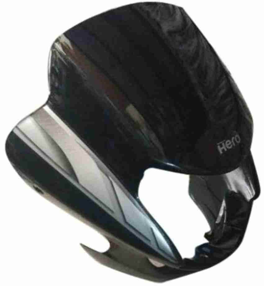 Hero hf deluxe headlight visor price discount