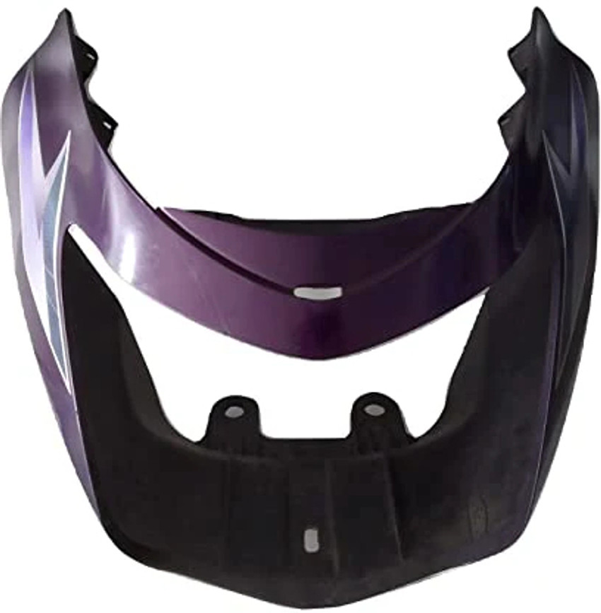 plutoauto Headlight Visor With Glass TVS Star City Old Purple