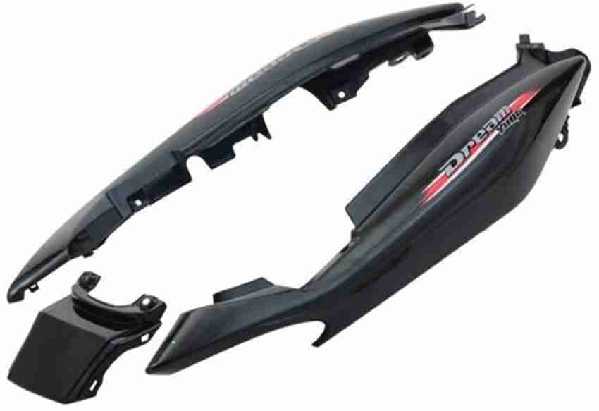 kavyahouse Dream Yuga Tail Panel Black Red Sticker Bike Headlight Visor Price in India Buy kavyahouse Dream Yuga Tail Panel Black Red Sticker Bike Headlight Visor online at Flipkart