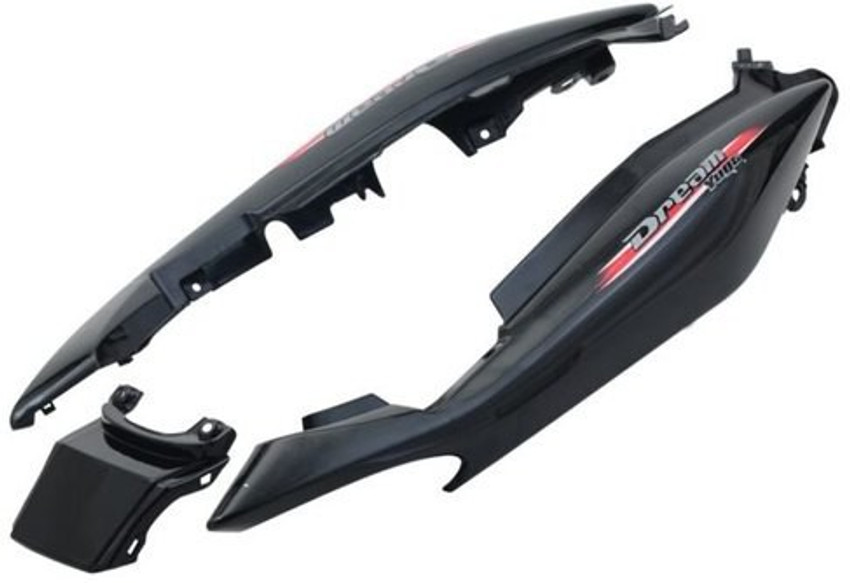 kavyahouse Dream Yuga Tail Panel Black Red Sticker Bike Headlight Visor Price in India Buy kavyahouse Dream Yuga Tail Panel Black Red Sticker Bike Headlight Visor online at Flipkart