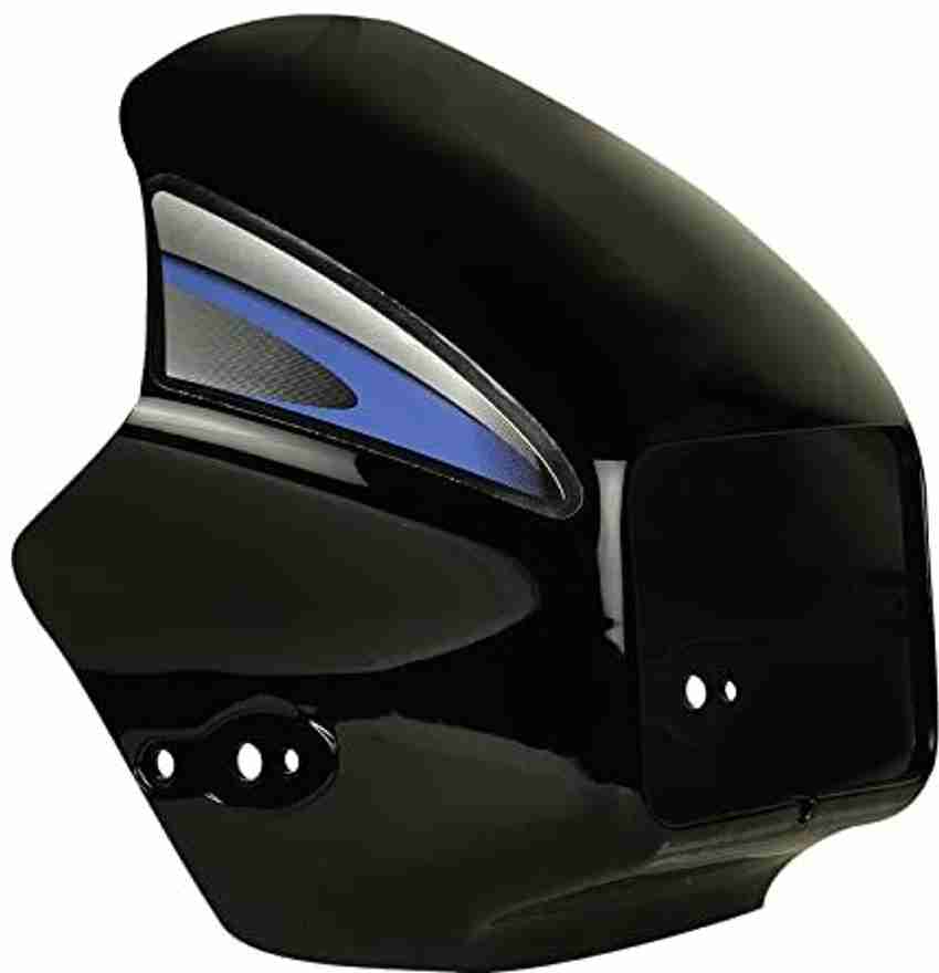 Tanish Head Light Visor Splendor Black Blue Bike Headlight