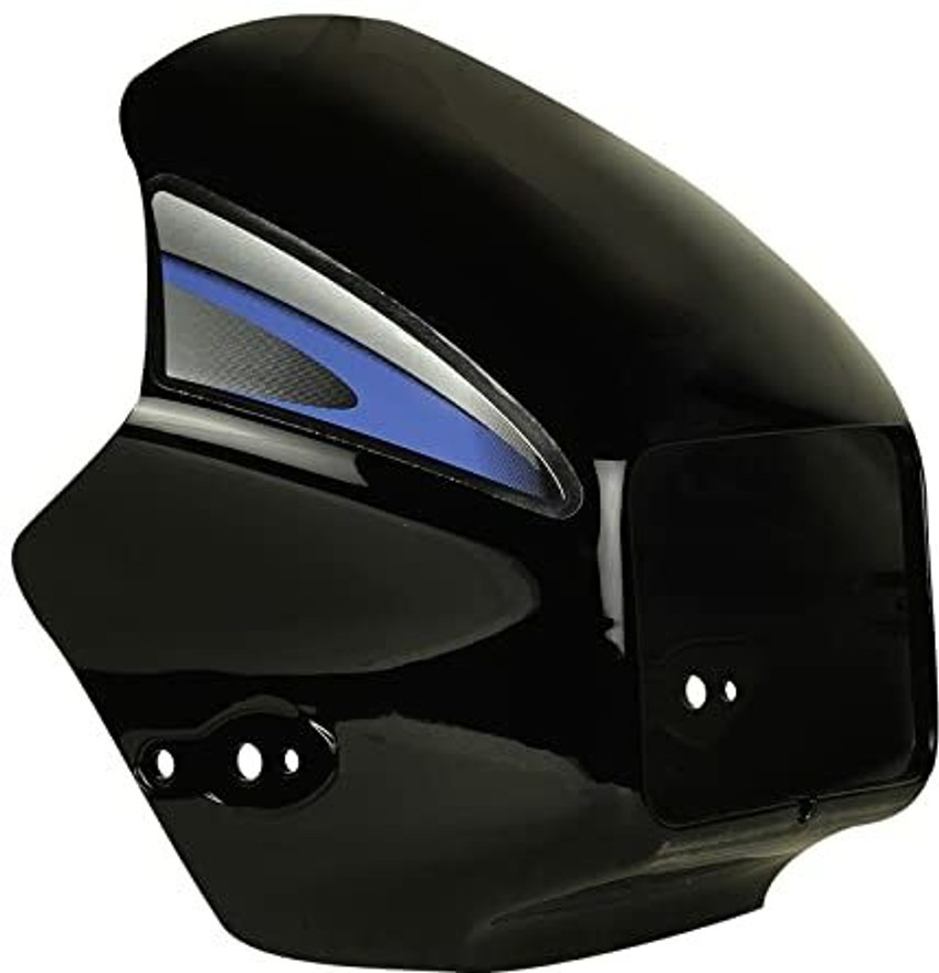 Tanish Head Light Visor Splendor Black Blue Bike Headlight