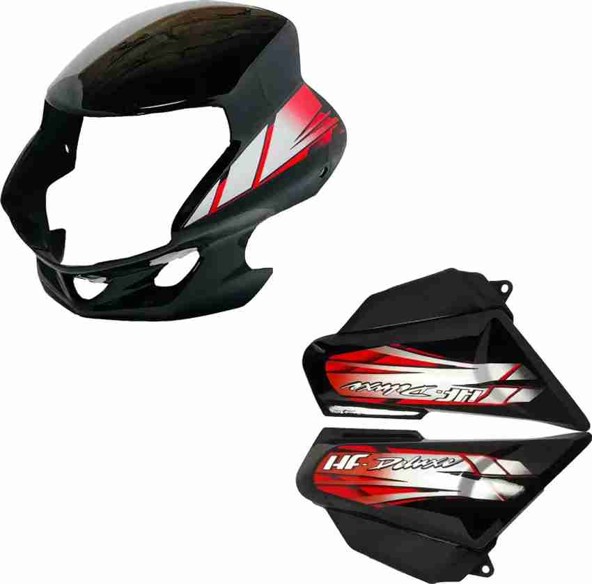 Hf deluxe black red hotsell