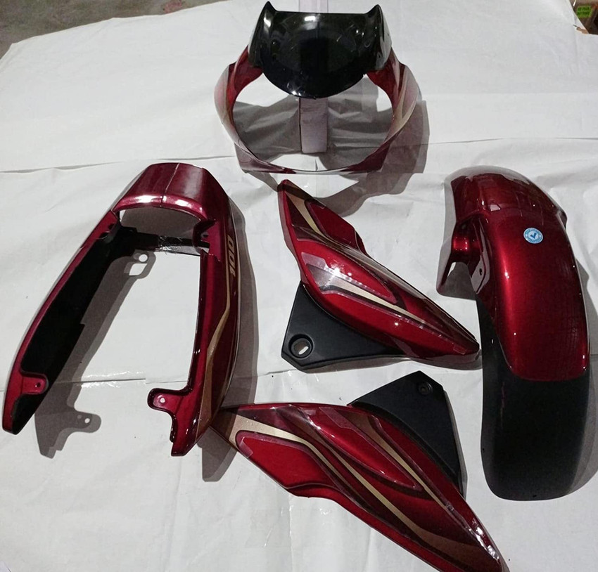 Discover 100cc red colour online