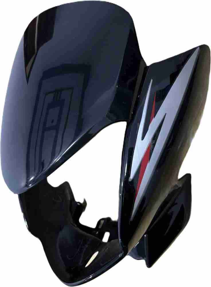 plutoauto Headlight Visor for CB Shine Deluxe With Glass Black Red Bike Headlight Visor Price in India Buy plutoauto Headlight Visor for CB Shine Deluxe With Glass Black Red Bike Headlight