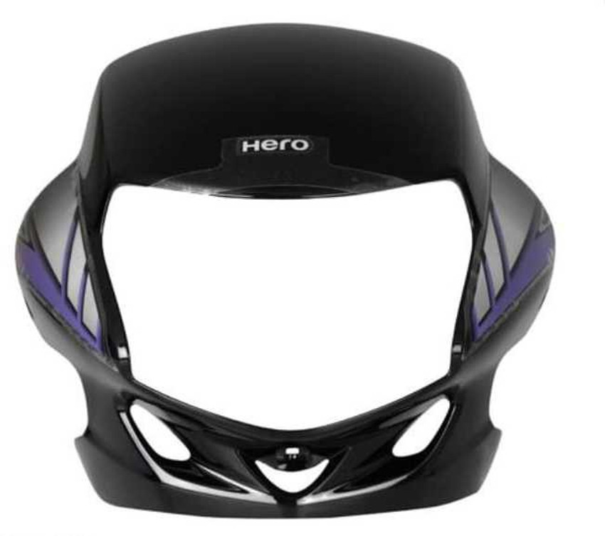 Grow Famous Fit For Head Light Visor Hf Deluxe Old Model Black