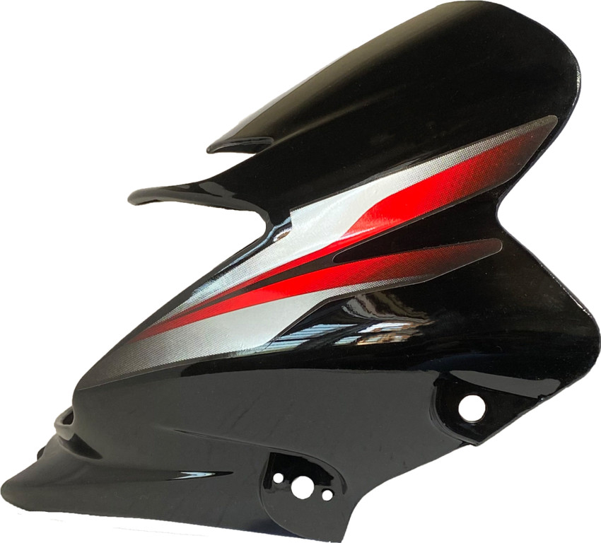 SHREE Bajaj Platina ES Black Red Bike Headlight Visor Price in India Buy SHREE Bajaj Platina ES Black Red Bike Headlight Visor online at Flipkart