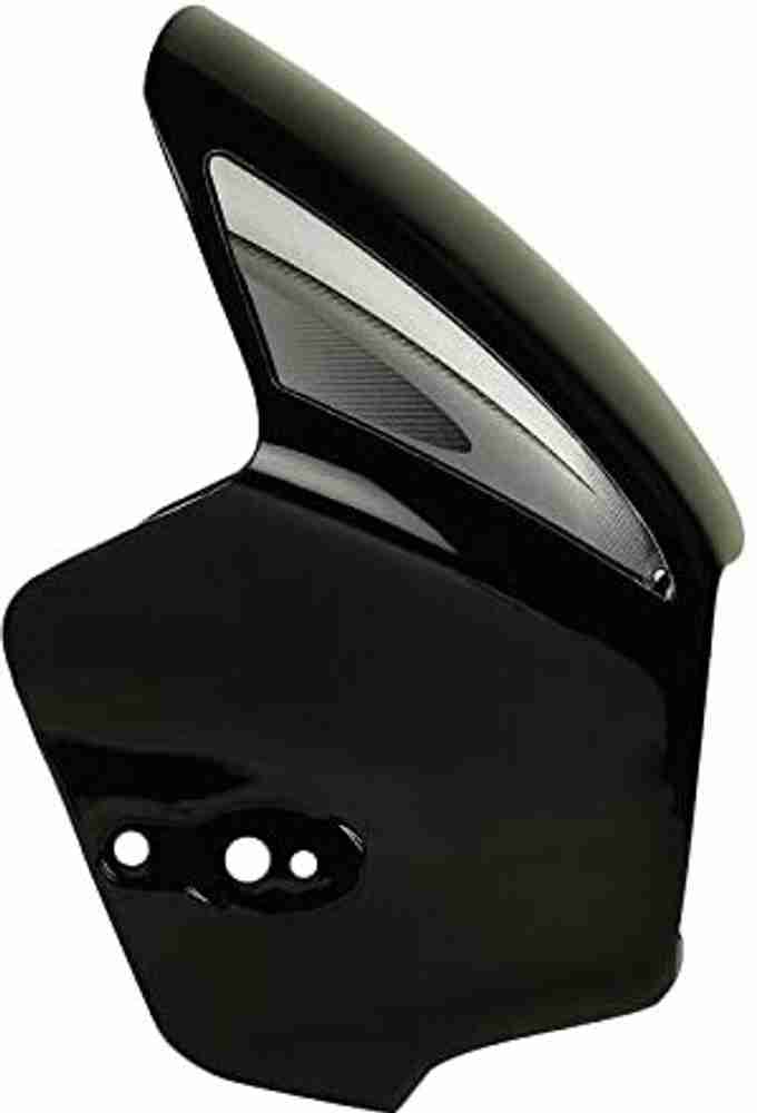 Tanish Head Light Visor Splendor Black Silver Bike Headlight