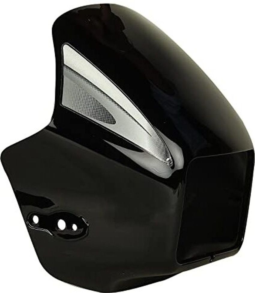 plutoauto Original Headlight Visor For Hero Splendor Plus Black
