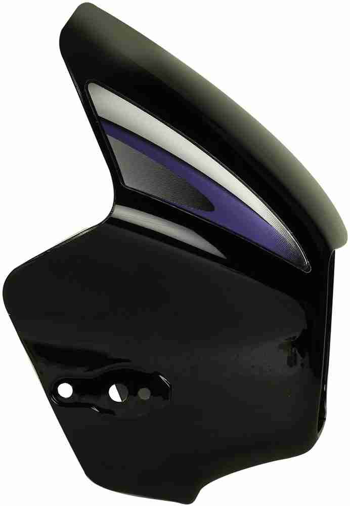 Tanish Head Light Visor Spl Black Purple Bike Headlight Visor