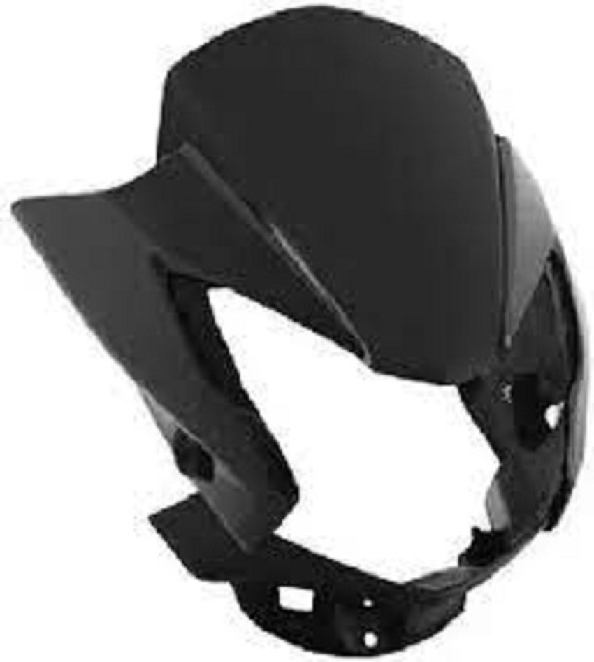 ARPIT ENTREPRISE Headlight Visor Livo Black Bike Headlight Visor