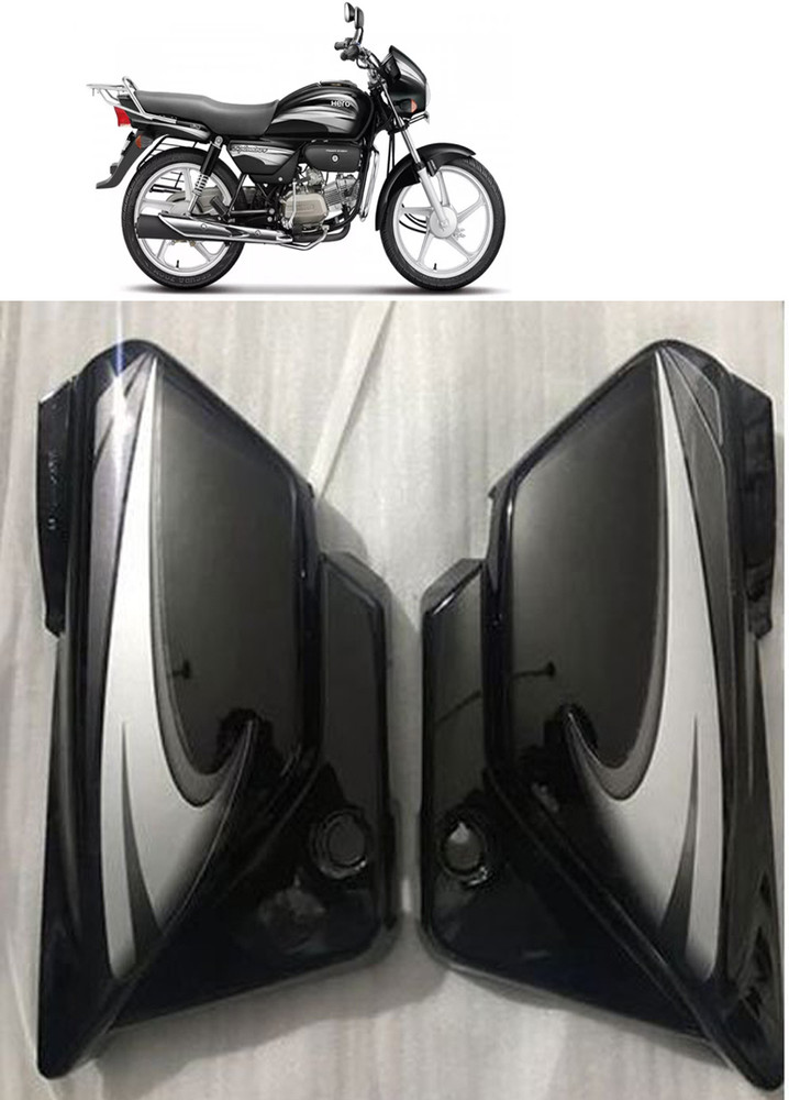 Shiv Ambba Left Right Side Panel for Splender Plus Black Grey Bike Headlight Visor Price in India Buy Shiv Ambba Left Right Side Panel for Splender Plus Black Grey Bike Headlight