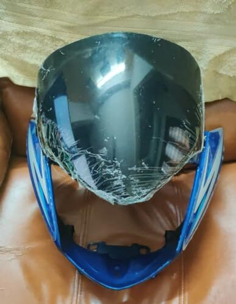Honda cb shine visor online deals