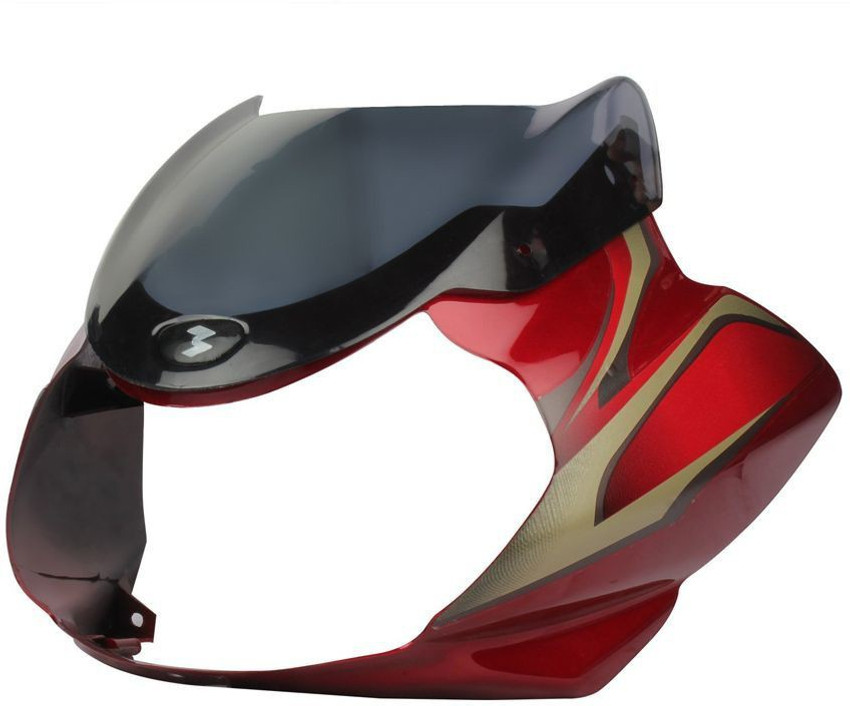 plutoauto Headlight Visor with Glass for Bajaj Discover 100CC Red Bike Headlight Visor Price in India Buy plutoauto Headlight Visor with Glass for Bajaj Discover 100CC Red Bike Headlight Visor online