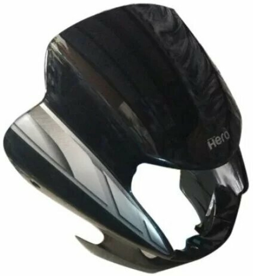 Tanish Head Light Visor HF DELUXE Black Silver Bike Headlight Visor Price in India Buy Tanish Head Light Visor HF DELUXE Black Silver Bike Headlight Visor online at Flipkart