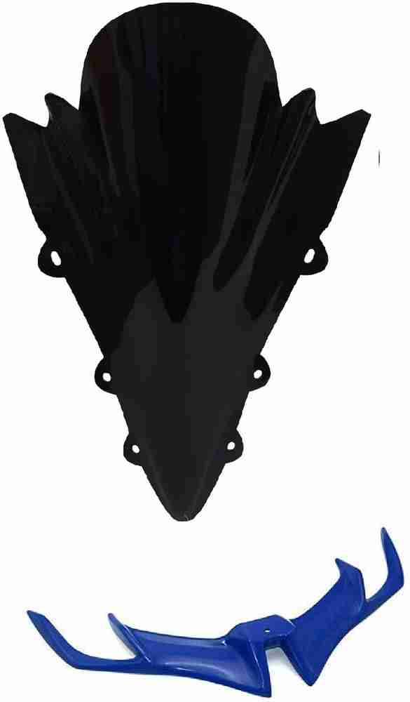R15 v2 double bubble outlet visor