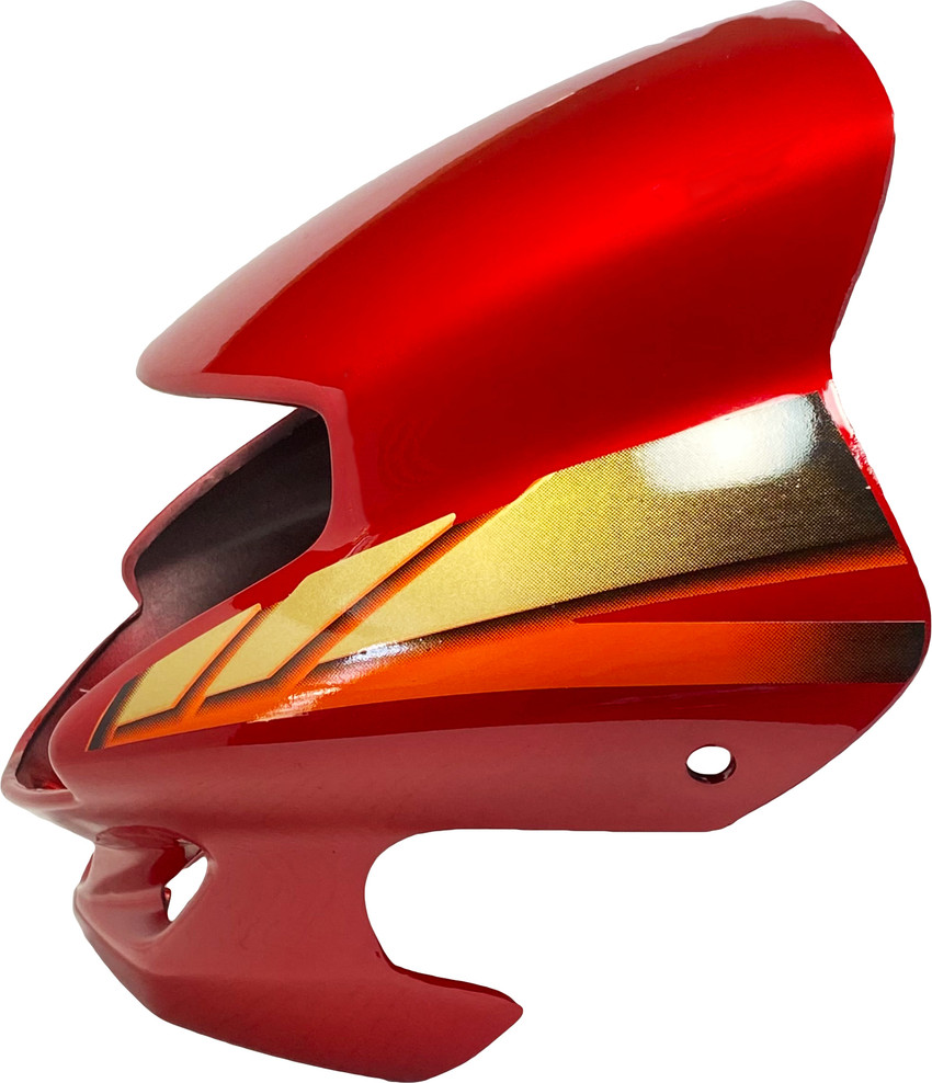 SHREE HF Deluxe Red Bike Headlight Visor Price in India Buy