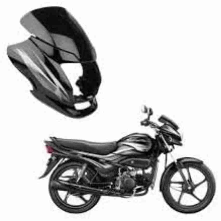 Sai SUPER SPLENDOR I3S 2017 MODEL BLACK WHITE Bike Headlight Visor Price in India Buy Sai SUPER SPLENDOR I3S 2017 MODEL BLACK WHITE Bike Headlight Visor online at Flipkart
